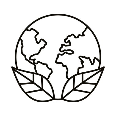 Yaprakları olan bir gezegen.