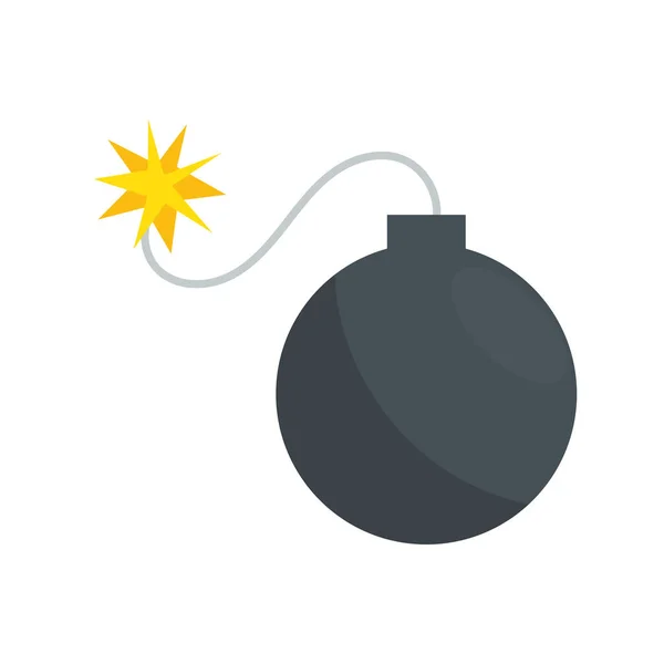 Military explosion icon — Stock Vector