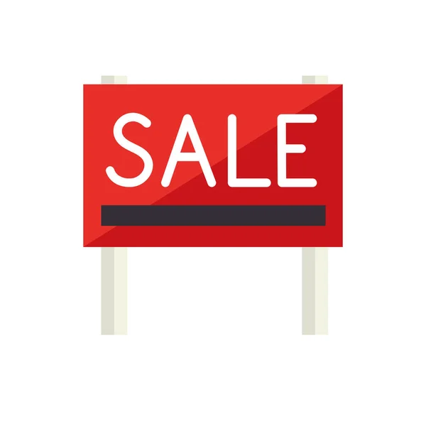 Ícone de banner de venda — Vetor de Stock
