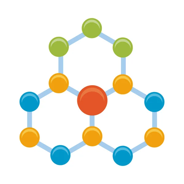 Laboratorium voor moleculaire structuur — Stockvector