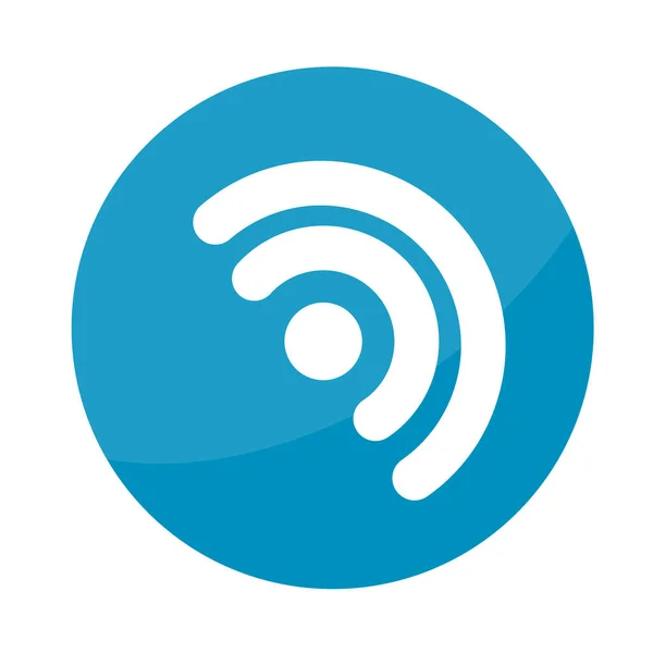 Wifi signal icon — Stock Vector