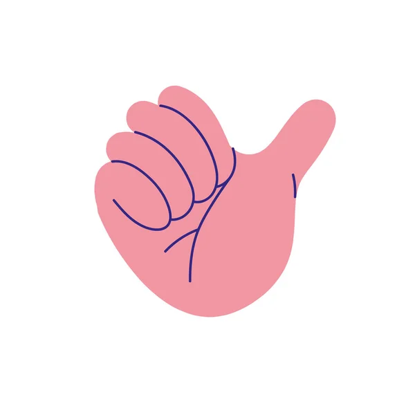Hand like gestures — Stock Vector