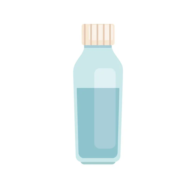 Cosmético producto azul — Vector de stock