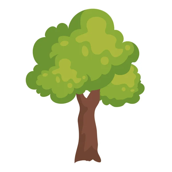 Árbol naturaleza vegetal — Vector de stock