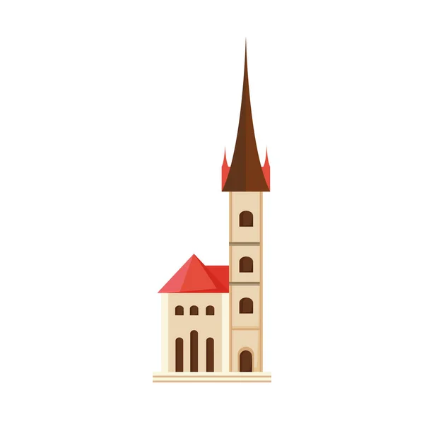 Церковный мошенник в Цюрихе — стоковый вектор