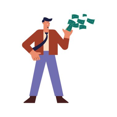 Faturaları uçan adam.