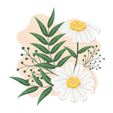 Beyaz çiçek buketi