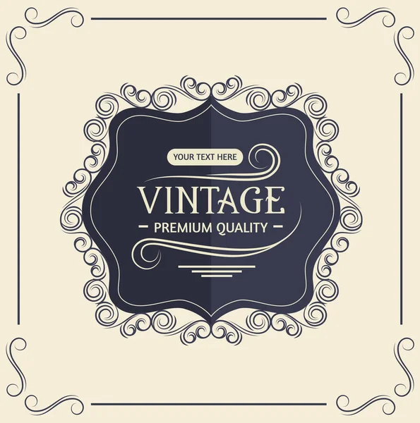 Affiche style vintage — Image vectorielle