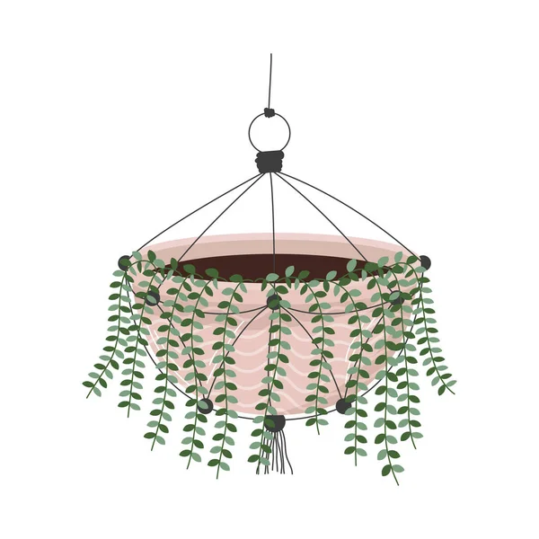Macrame cintre décoration — Image vectorielle