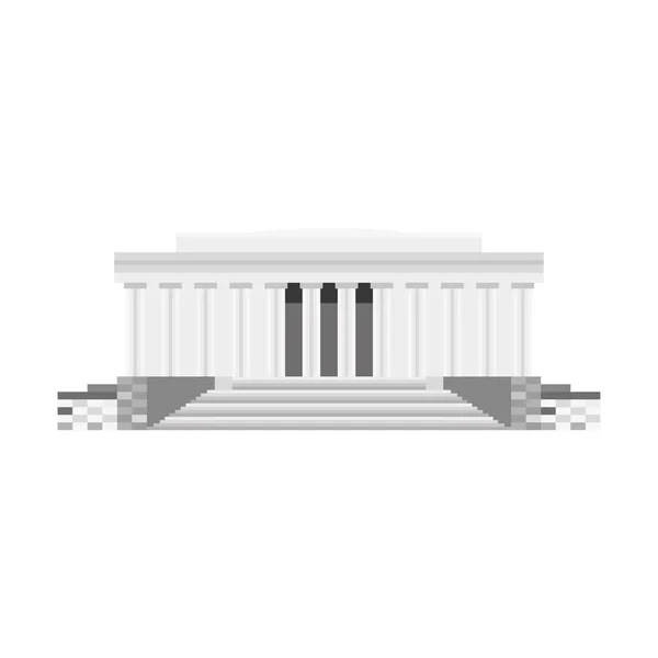 Pomnik Thomasa Jeffersona — Wektor stockowy