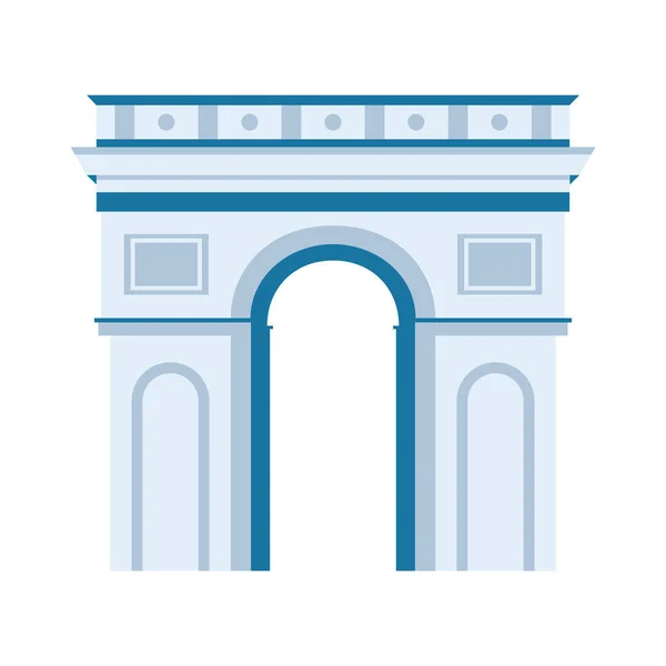 Monument arc de triomphe — Image vectorielle