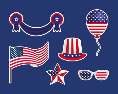 6 ABD bağımsızlık amblemi