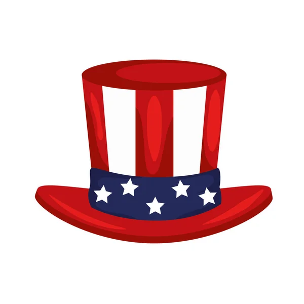 United states hat — Stock Vector