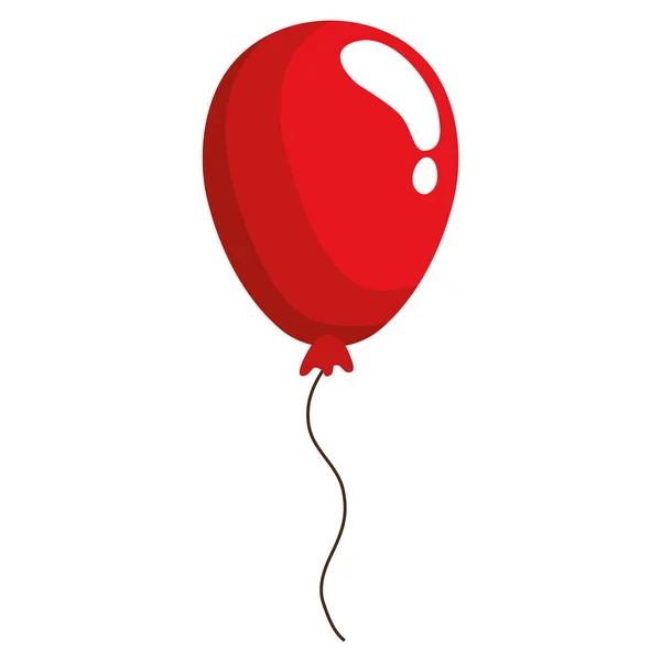 Ícone de balão vermelho —  Vetores de Stock