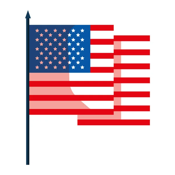 United states flag — Stock Vector