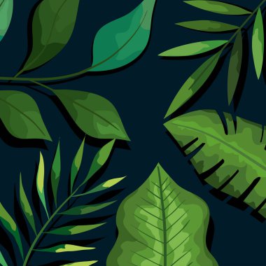 yeşil yapraklar arkaplan