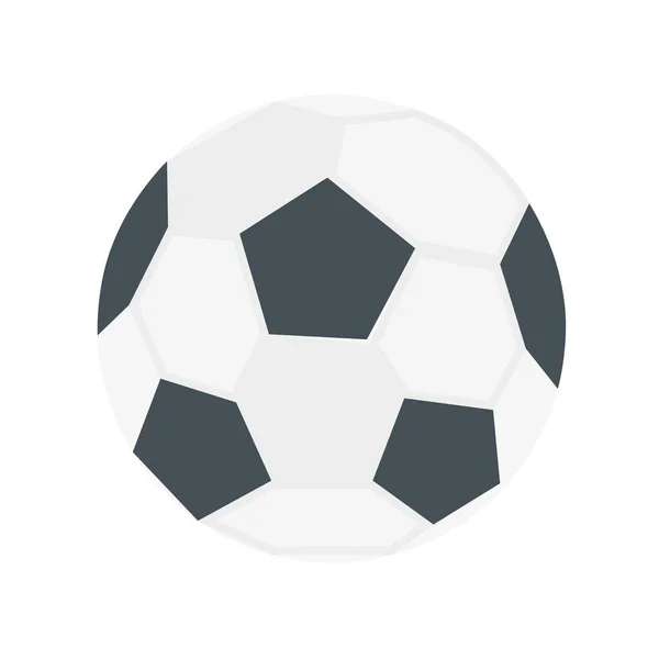 Fotboll boll ikon — Stock vektor