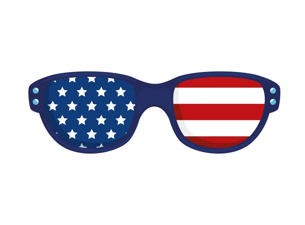 미국 안경 — 스톡 벡터