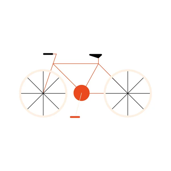 Fiets race stijl — Stockvector