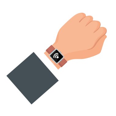 Akıllı saat ile el