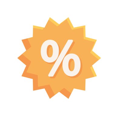 yüzde indirim sembolü