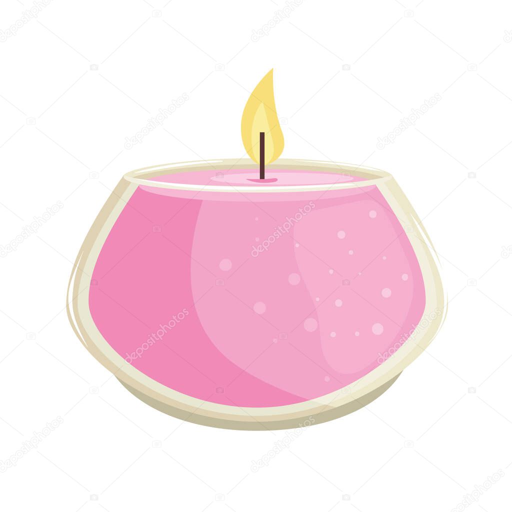 candle spa icon