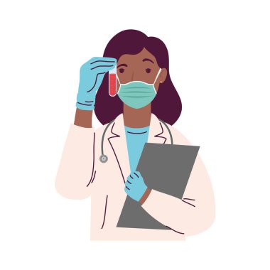 Afro kadın bilim adamı