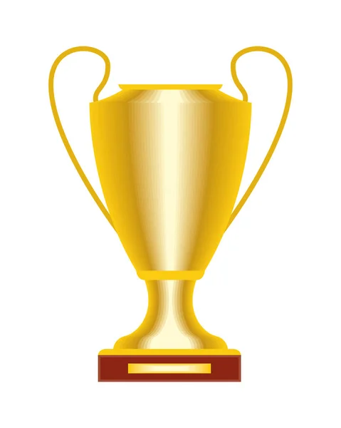 Trophy cup award — Stock Vector