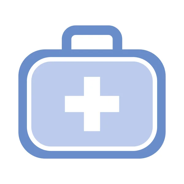 Icono kit médico — Vector de stock