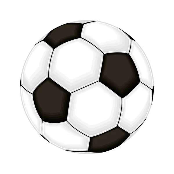 Globo fútbol deporte — Vector de stock