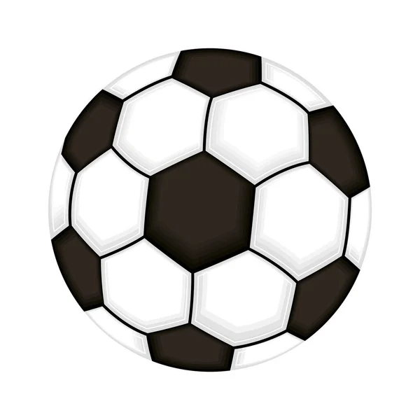 Ballon de football — Image vectorielle