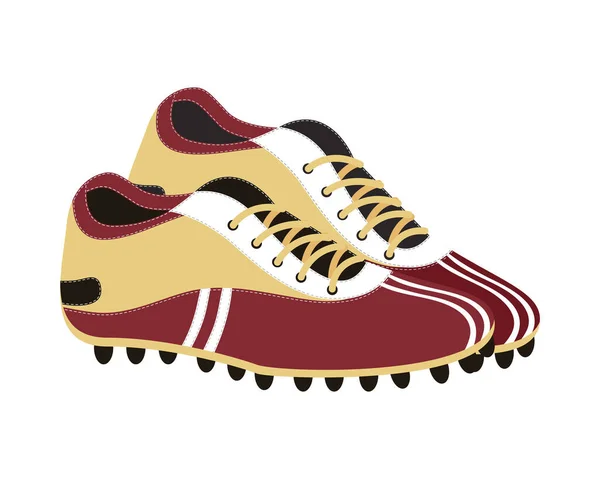 Zapatos deportivos de fútbol — Archivo Imágenes Vectoriales