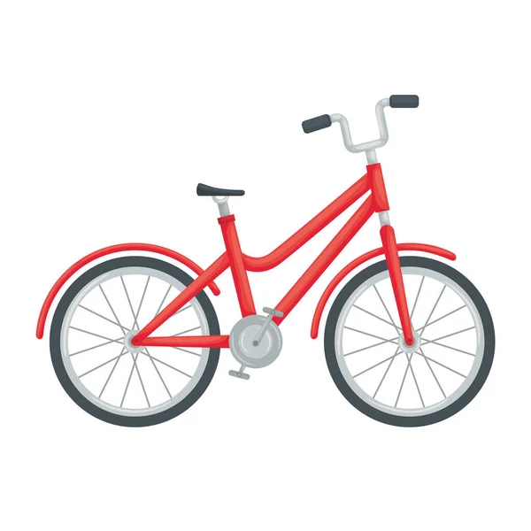 Çocuk bisikleti — Stok Vektör