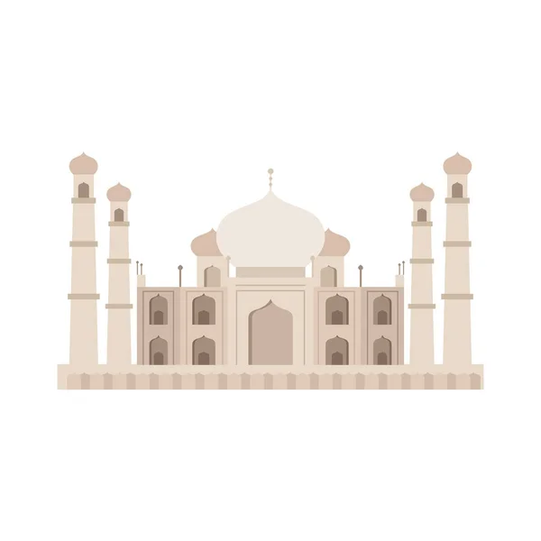 Indian Taj Mahal — Stock Vector