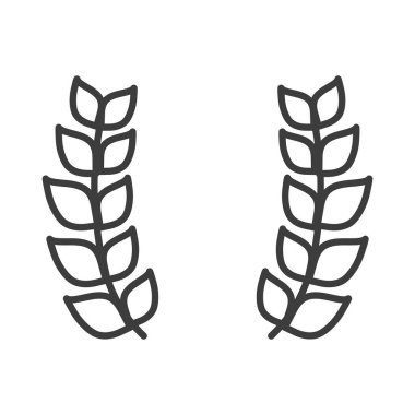 Yaprak çelengi simgesi