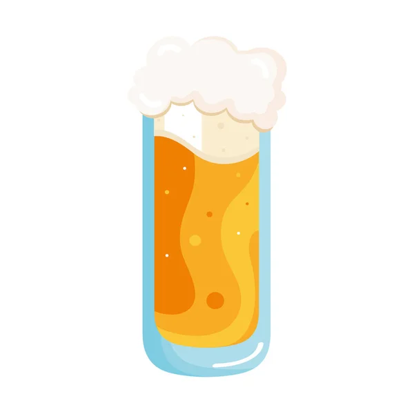 Bier drinken icoon — Stockvector