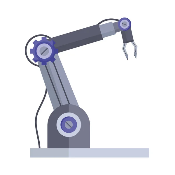 Pictogram robotarm — Stockvector