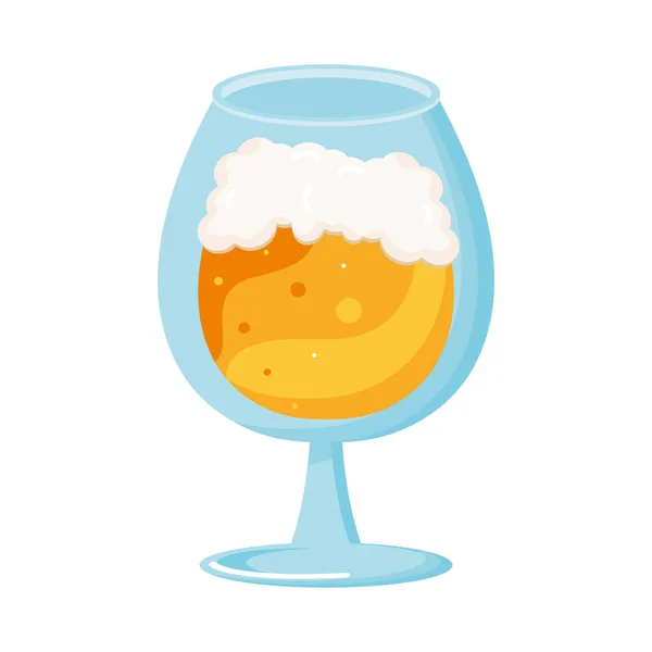 Bier cup icoon — Stockvector