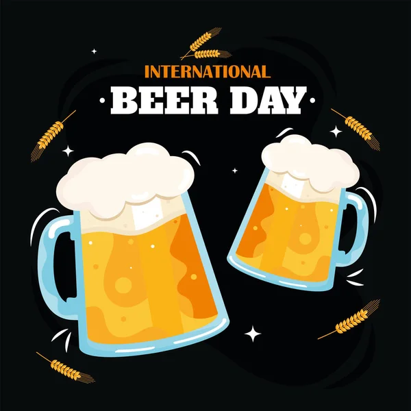 Πανό ημέρας μπύρας — Διανυσματικό Αρχείο