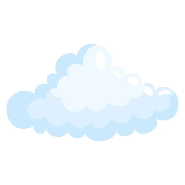 Kék felhő ikon — Stock Vector