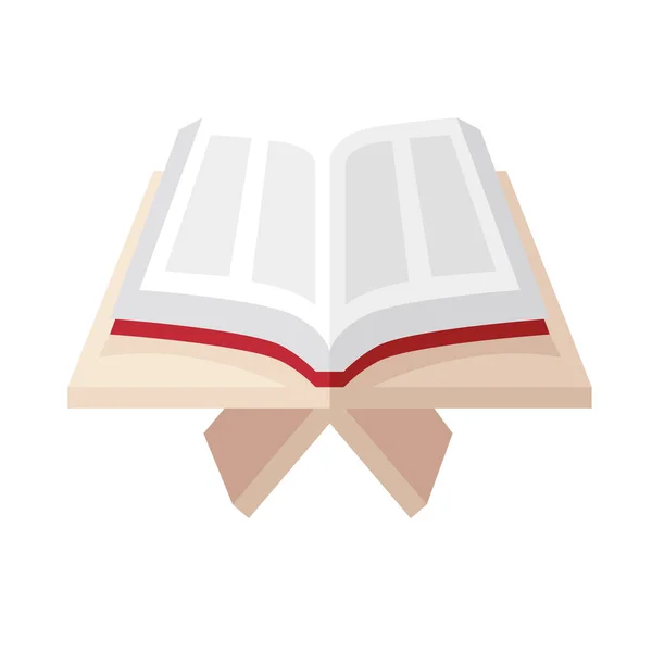 Koran boek icoon — Stockvector