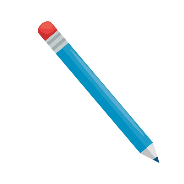 Изолированный карандаш — стоковый вектор