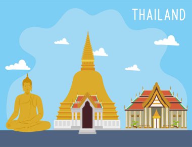 three thailand icons