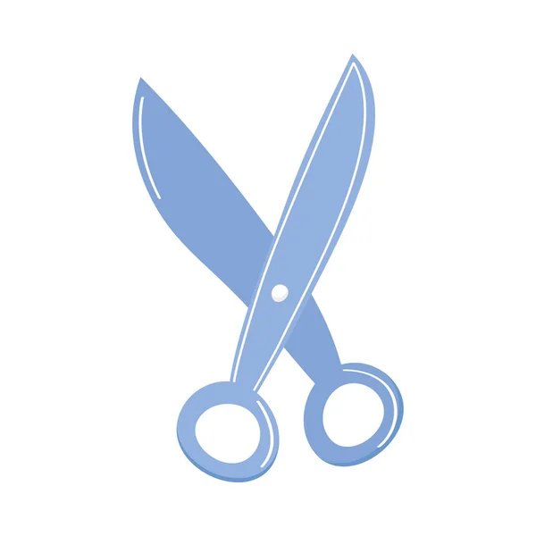 Scissors workshop tool — Stock Vector