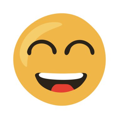 gülümse sosyal simge