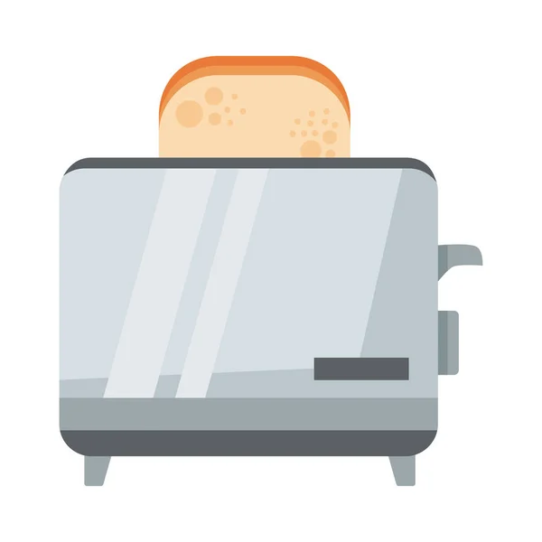 Toaster appliance icon — Stock Vector