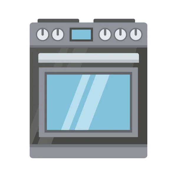 Icono de aparato de horno — Vector de stock