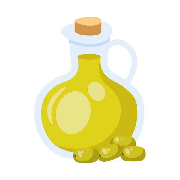 Słoik oliwy — Wektor stockowy