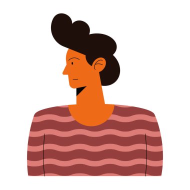 Esmer yarış adamı.