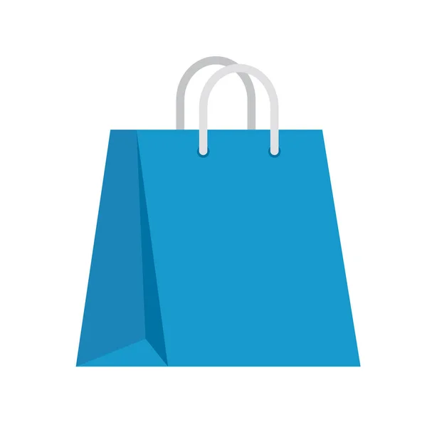 Shopping bag blu — Vettoriale Stock
